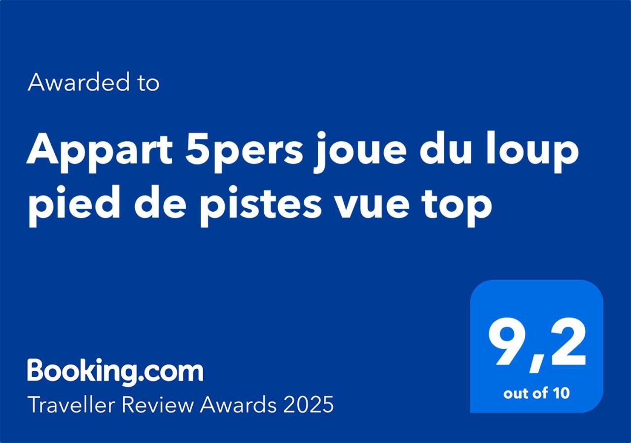 La Joue Du Loup, Aux Pieds Des Pistes Et Vue Sur Montagnes La Joue du Loup Exterior foto